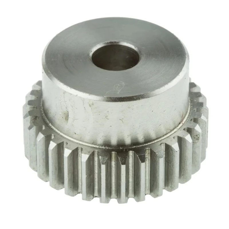 RS PRO Stainless Steel 30 Teeth Spur Gear, 1 Module, 8mm Bore, 30 mm Pitch Diameter, 25 mm Hub Diameter 521-6761