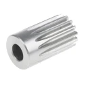 RS PRO Stainless Steel 15 Teeth Spur Gear 1 Module, 8mm Bore, 15mm Pitch Diameter, 17mm Hub Diameter 521-6711