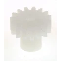 RS PRO Polyoxymethylene 15 Teeth Spur Gear 0.5 Module 2mm Bore 7.5 mm Pitch Diameter 4.5 mm Hub Diameter 521-6991