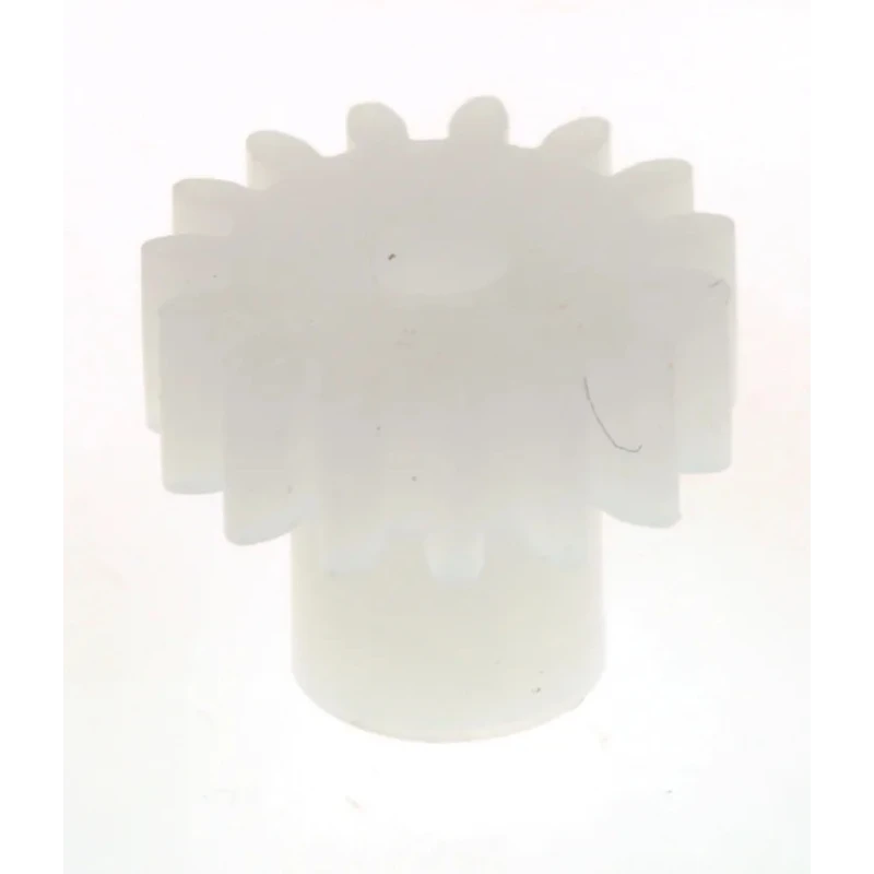 RS PRO Polyoxymethylene 15 Teeth Spur Gear 0.5 Module 2mm Bore 7.5 mm Pitch Diameter 4.5 mm Hub Diameter 521-6991