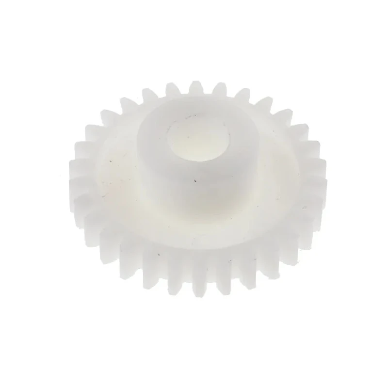 RS PRO Polyoxymethylene 30 Teeth Spur Gear 0.8 Module 6mm Bore 24mm Pitch Diameter 12mm Hub Diameter 521-7310