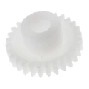 RS PRO Polyoxymethylene 28 Teeth Spur Gear, 0.5 Module, 4mm Bore, 14mm Pitch Diameter, 8mm Hub Diameter 521-7051