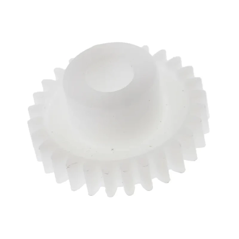 RS PRO Polyoxymethylene 28 Teeth Spur Gear, 0.5 Module, 4mm Bore, 14mm Pitch Diameter, 8mm Hub Diameter 521-7051