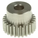 RS PRO Stainless Steel 25 Teeth Spur Gear, 1 Module, 8mm Bore, 25 mm Pitch Diameter, 20 mm Hub Diameter 521-6755
