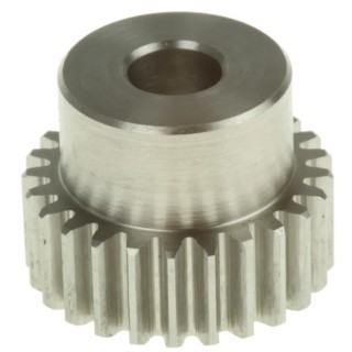 RS PRO Stainless Steel 25 Teeth Spur Gear, 1 Module, 8mm Bore, 25 mm Pitch Diameter, 20 mm Hub Diameter 521-6755