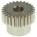 RS PRO Stainless Steel 25 Teeth Spur Gear, 1 Module, 8mm Bore, 25 mm Pitch Diameter, 20 mm Hub Diameter 521-6755