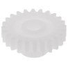 RS PRO Polyoxymethylene 24 Teeth Spur Gear 0.8 Module 5mm Bore 19.2mm Pitch Diameter 10mm Hub Diameter 521-7281