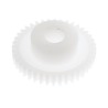 RS PRO Polyoxymethylene 40 Teeth Spur Gear 0.5 Module 5mm Bore 20mm Pitch Diameter 12mm Hub Diameter 521-7118