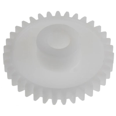 RS PRO Polyoxymethylene 35 Teeth Spur Gear, 0.8 Module, 6mm Bore, 28 mm Pitch Diameter, 12 mm Hub Diameter 521-7332