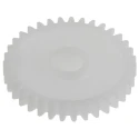 RS PRO Polyoxymethylene 35 Teeth Spur Gear, 0.8 Module, 6mm Bore, 28 mm Pitch Diameter, 12 mm Hub Diameter 521-7332