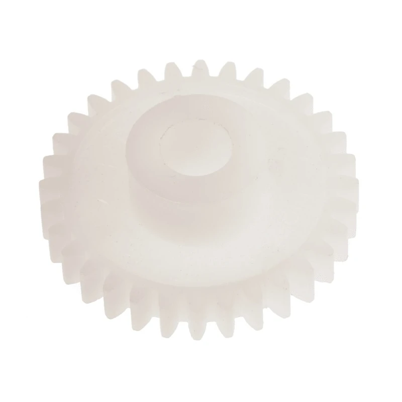 RS PRO Polyoxymethylene 32 Teeth Spur Gear 0.8 Module 6mm Bore 25.6mm Pitch Diameter 12mm Hub Diameter 521-7326