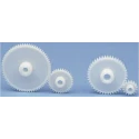 RS PRO Polyoxymethylene 35 Teeth Spur Gear, 0.5 Module, 5mm Bore, 17.5mm Pitch Diameter, 10mm Hub Diameter 521-7089