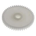 RS PRO Polyoxymethylene 48 Teeth Spur Gear 0.8 Module 6mm Bore 38.4mm Pitch Diameter 14.5mm Hub Diameter 521-7360