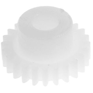 RS PRO Polyoxymethylene 24 Teeth Spur Gear 0.5 Module 4mm Bore 12mm Pitch Diameter 8mm Hub Diameter 521-7039
