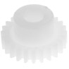RS PRO Polyoxymethylene 24 Teeth Spur Gear 0.5 Module 4mm Bore 12mm Pitch Diameter 8mm Hub Diameter 521-7039