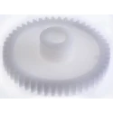 RS PRO Polyoxymethylene 48 Teeth Spur Gear, 1 Module, 8mm Bore Diameter, 48 mm Pitch Diameter, 16 mm Hub Diameter 521-7613