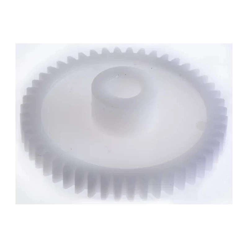 RS PRO Polyoxymethylene 48 Teeth Spur Gear, 1 Module, 8mm Bore Diameter, 48 mm Pitch Diameter, 16 mm Hub Diameter 521-7613