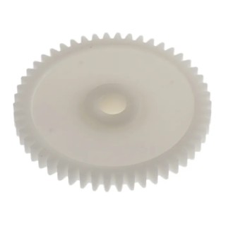 RS PRO Polyoxymethylene 50 Teeth Spur Gear 0.8 Module 6mm Bore 40 mm Pitch Diameter 14.5 mm Hub Diameter 521-7382