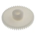 RS PRO Polyoxymethylene 50 Teeth Spur Gear 0.8 Module 6mm Bore 40 mm Pitch Diameter 14.5 mm Hub Diameter 521-7382