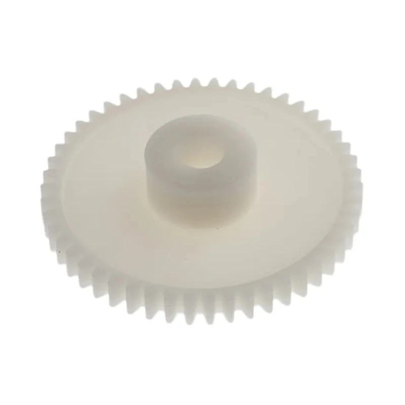 RS PRO Polyoxymethylene 50 Teeth Spur Gear 0.8 Module 6mm Bore 40 mm Pitch Diameter 14.5 mm Hub Diameter 521-7382