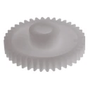 RS PRO Polyoxymethylene 40 Teeth Spur Gear, 1 Module, 8mm Bore Diameter, 40mm Pitch Diameter, 16mm Hub Diameter 521-7584