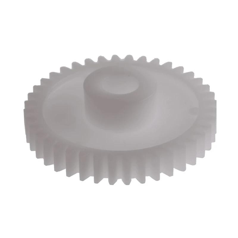 RS PRO Polyoxymethylene 40 Teeth Spur Gear, 1 Module, 8mm Bore Diameter, 40mm Pitch Diameter, 16mm Hub Diameter 521-7584