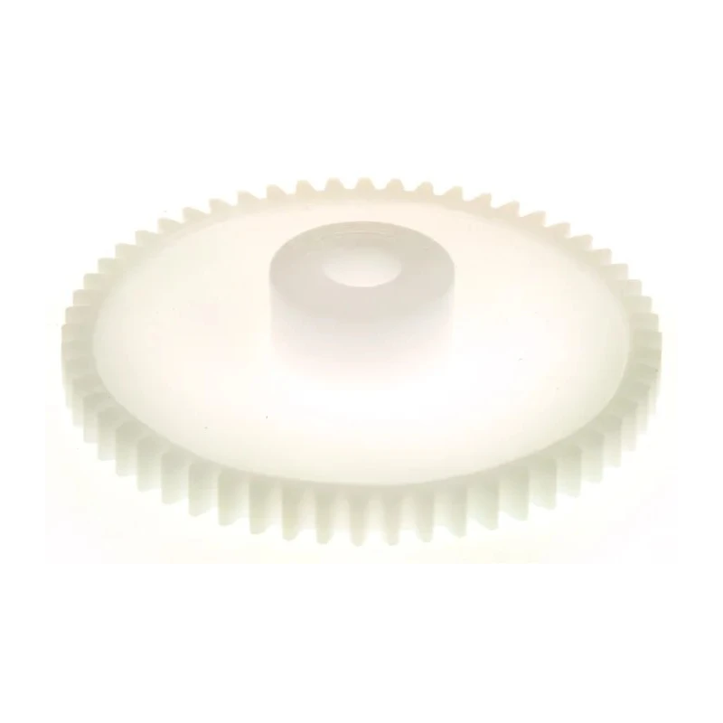 RS PRO Polyoxymethylene 56 Teeth Spur Gear, 0.8 Module, 6mm Bore, 44.8 mm Pitch Diameter, 14.5 mm Hub Diameter 521-7398
