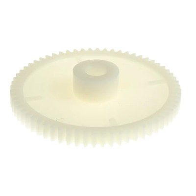 RS PRO Polyoxymethylene 64 Teeth Spur Gear, 1 Module, 8mm Bore, 64mm Pitch Diameter, 18mm Hub Diameter 521-7663
