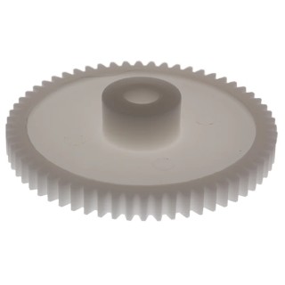 RS PRO Polyoxymethylene 60 Teeth Spur Gear, 1 Module, 8mm Bore Diameter, 60mm Pitch Diameter, 18mm Hub Diameter 521-7641