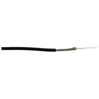 Belden MRG1781 Series 100 m RG178 Coaxial Cable 50 Ω Black Unterminated 1kV DC Voltage 1.8mm Diameter MRG1781 521-7944