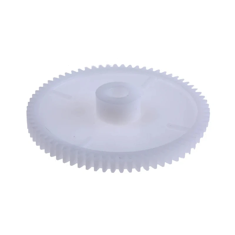RS PRO Polyoxymethylene 70 Teeth Spur Gear, 1 Module, 8mm Bore, 70mm Pitch Diameter, 18mm Hub Diameter 521-7679