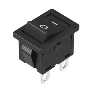 Alps Alpine SPST Latching Rocker Switch Panel 19.4 x 12.9 mm, 10A, 250V ac SDDJE10700