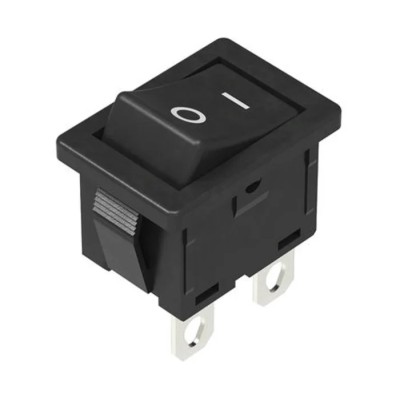 Alps Alpine SPST Latching Rocker Switch Panel 19.4 x 12.9 mm, 10A, 250V ac SDDJE10700