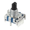 Alps Alpine SRBV 7 Position SP7T Rotary Switch 300mA 100V AC 16V DC PCB Mount Terminal JP