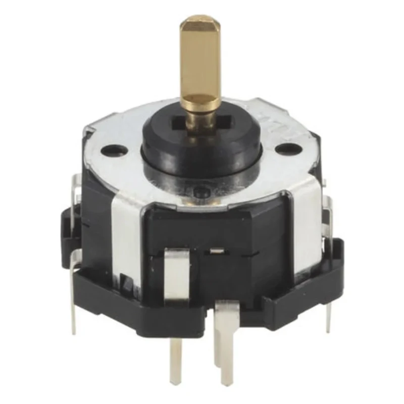 Alps Alpine RK 4-Axis Momentary Joystick Lever Switch 50 V ac, 5 V dc, 10mA RKJXT1F42001