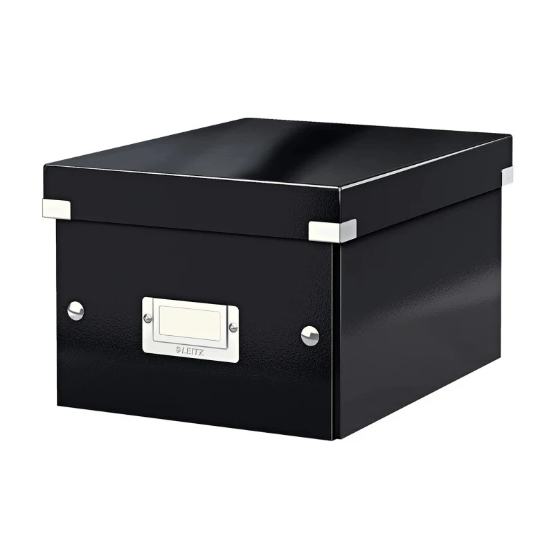 Leitz Black A5 Archive Box Polypropylene Material H160 mm x W220 mm x D282 mm W220mm