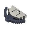Alps Alpine 2 Position Resin Housing Rotary Switch, Silicone Operation, 10mA 100V AC SLLB5