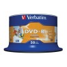 Verbatim DVD+R Blank DVD Discs 4.7GB 16X Speed 50 Pack Spindle 43533