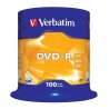 Verbatim DVD-R Blank DVD Discs 4.7 GB 16X Speed 100 Per Pack Spindle 43549