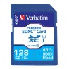 Verbatim 128 GB SDXC SD Card UHS 1 U1 Class 10 300x Speed Rating 44025