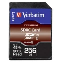 Verbatim 256 GB SDXC SD Card Class 10 UHS 1 U1 44026