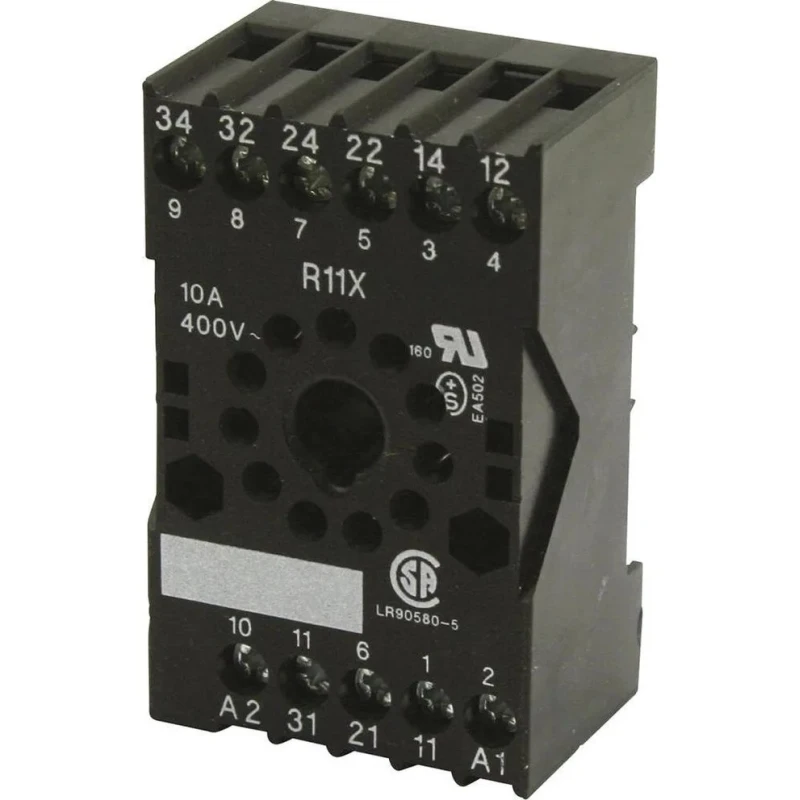 Tele Socket Accessory for RT Series Industrial Relay PF-113BE