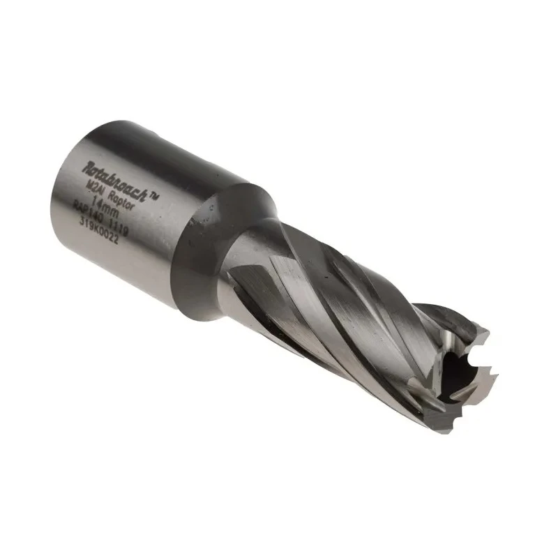 Rotabroach High-Speed Steel Magnetic Drill Bit 14 mm Cutting Diameter 25 mm Cutting Depth RAP140