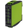 Tele Single Phase DPDT Monitoring Relay, DIN Rail Mount, 20mA to 5A, 24V to 240V AC G2IM5AL20 24-240VAC/DC