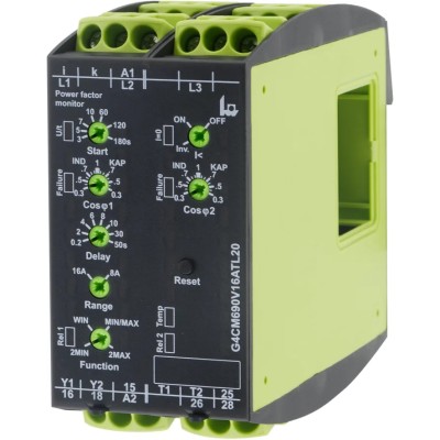 Tele Monitoring Relay DPDT DIN Rail Mount -50 °C Min Temp Monitoring 12V AC 500V AC G4CM690V16ATL20