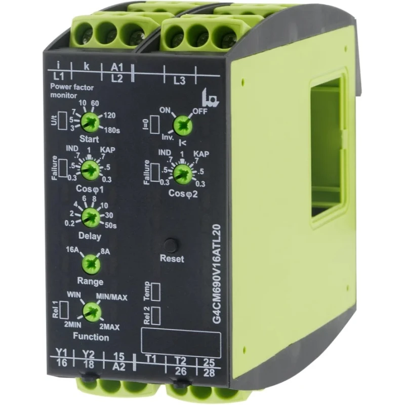 Tele Monitoring Relay DPDT DIN Rail Mount -50 °C Min Temp Monitoring 12V AC 500V AC G4CM690V16ATL20