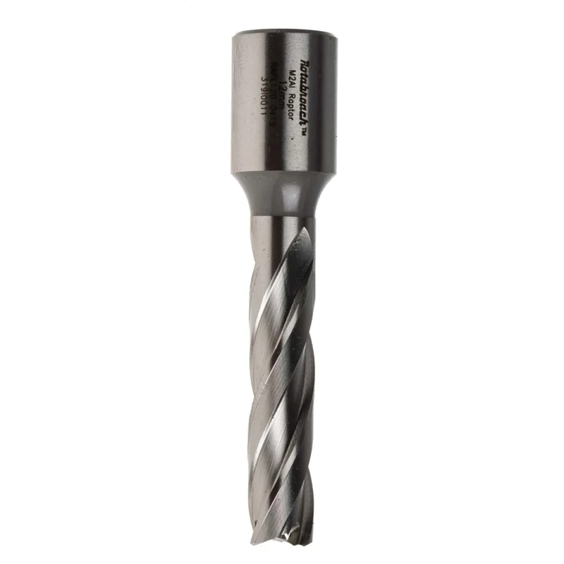 Rotabroach HSS Magnetic Drill Bit 12 mm Cutter Diameter, 25 mm Cutting Depth, Straight Flute RAPL120