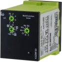 Tele K3ZMF20 Series Multifunction Screw Timer Relay, 2-Contact, 24 V AC/DC, 1 s to 100 h Time Range, 7 Functions K3ZMF20