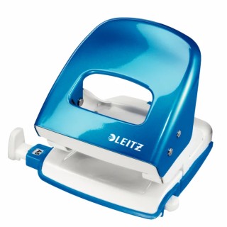 Leitz 2 Hole Metal Office Hole Punch 30 Sheet Capacity Manual GS Safety Tested 50081036