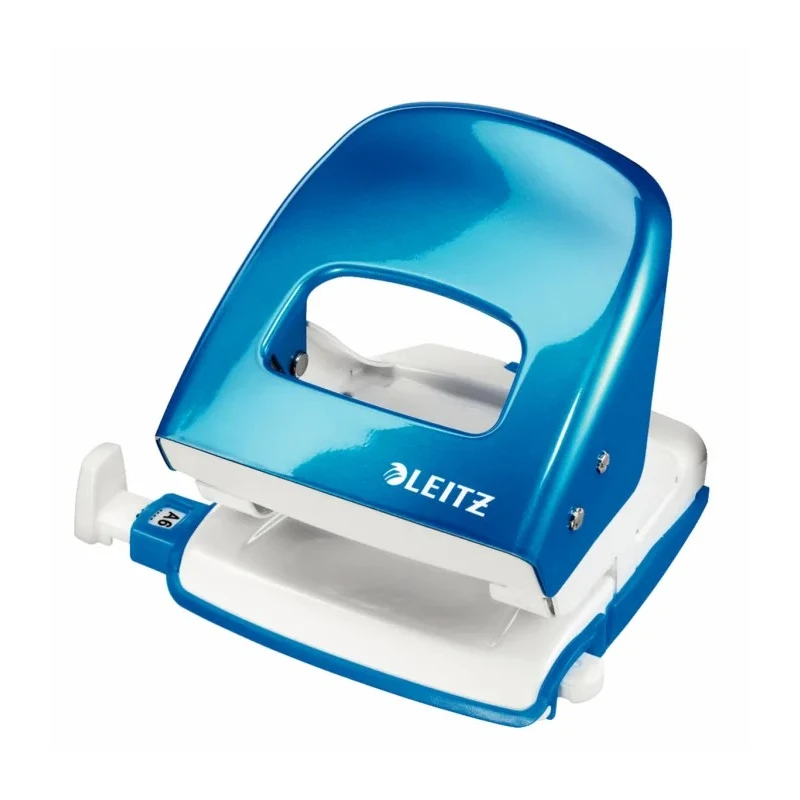 Leitz 2 Hole Metal Office Hole Punch 30 Sheet Capacity Manual GS Safety Tested 50081036